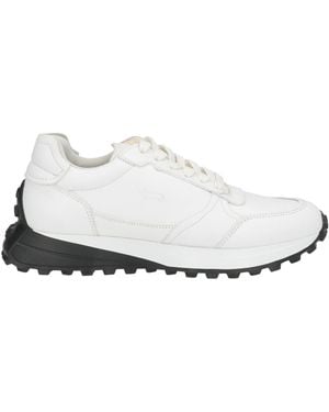 Harmont & Blaine Sneakers Leather, Textile Fibers - White