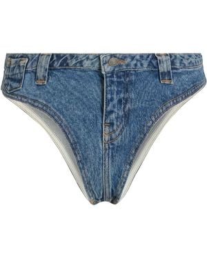Guess Denim Shorts Cotton, Elastane - Blue