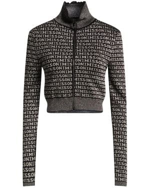 Missoni Cardigan Wool, Polyamide, Cupro, Polyester, Elastane - Black
