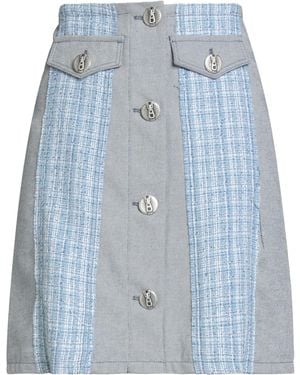 Moschino Denim Skirt Cotton, Polyester, Viscose, Acrylic - Blue