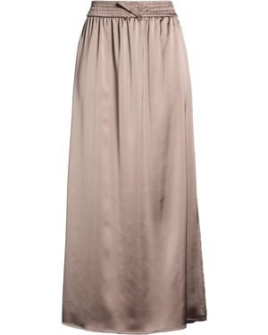 Herno Maxi Skirt Polyester - Brown
