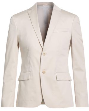 Calvin Klein Blazer Cotton, Elastane - Natural