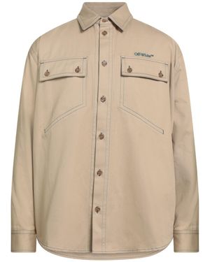 Off-White c/o Virgil Abloh Shirt Cotton - Natural