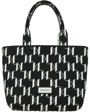 Karl Lagerfeld Borsa A Mano - Nero