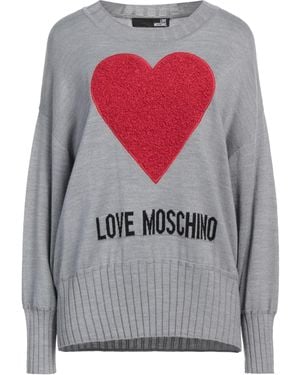 Love Moschino Pullover - Gris