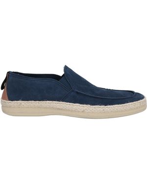 Docksteps Midnight Espadrilles Leather - Blue