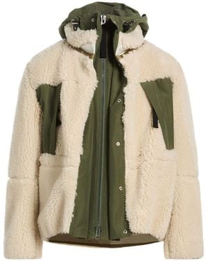 Sacai Shearling & Teddy - Green