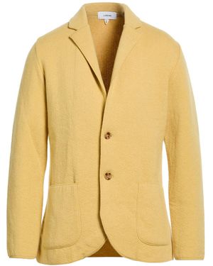 Lardini Mustard Blazer Cashmere - Yellow