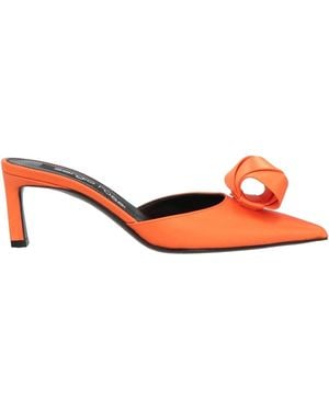 Sergio Rossi Mules & Clogs - Rot