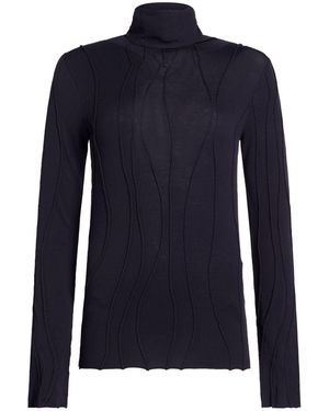 High Turtleneck - Blue