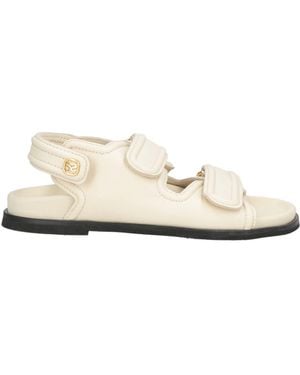 Sandro Sandals Leather - White