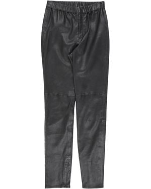 Isabel Marant Trousers Lambskin - Grey
