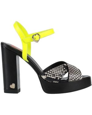 Love Moschino Sandals - Metallic