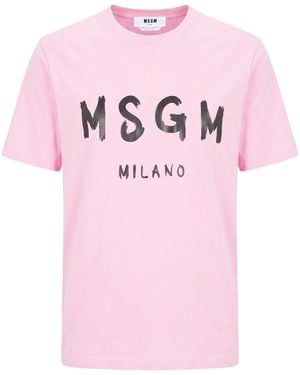MSGM T-Shirt - Pink