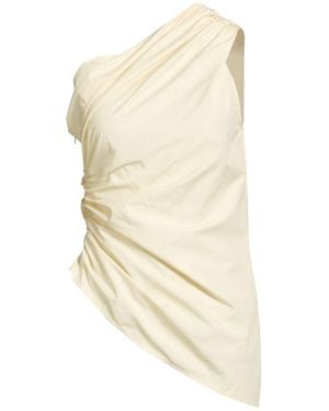 Atlein Top Polyester, Cotton - Natural