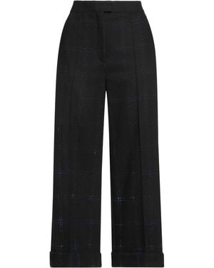 Agnona Pants Wool, Mohair Wool, Polyamide - Black