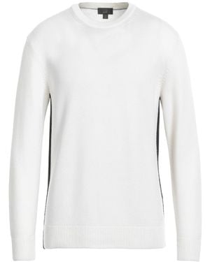 dunhill Jumper Wool, Mulberry Silk - White