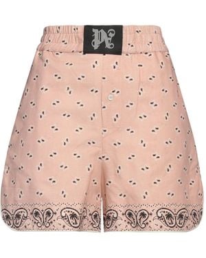Palm Angels Shorts & Bermuda Shorts Linen, Cotton - Natural