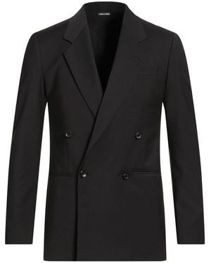 Reveres 1949 Blazer Polyester, Virgin Wool, Elastane - Black