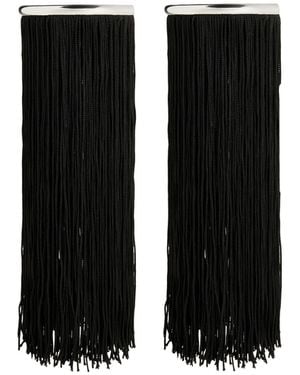 Jil Sander Bracelet Ecobrass, Viscose - Black