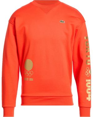 Lacoste Sweatshirts - Orange