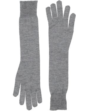 Alaïa Gloves Cashmere, Silk - Grey