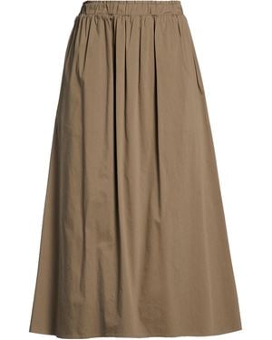 Gran Sasso Midi Skirts - Brown