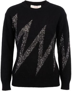 Jucca Jumper Wool, Polyamide, Polyester - Black
