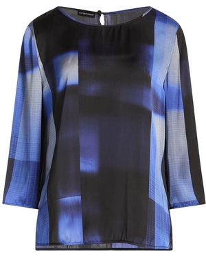 Emporio Armani Top Polyester - Blue