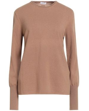 Ferragamo Camel Jumper Cashmere - Brown