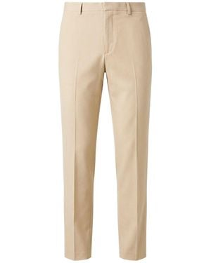 BOSS Pants Cotton, Polyester, Viscose, Elastane - Natural