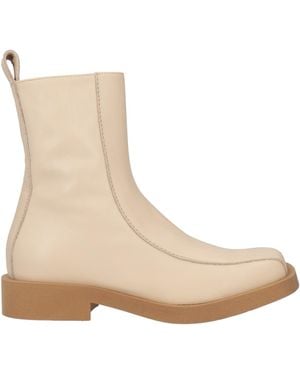 Alysi Ankle Boots Leather - Natural