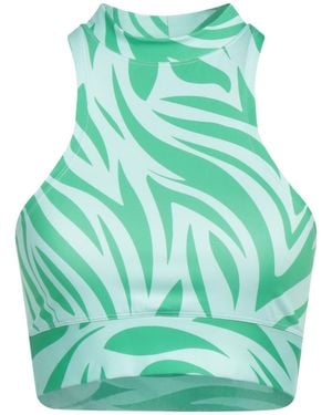 DEPENDANCE Top Polyester, Elastane - Green