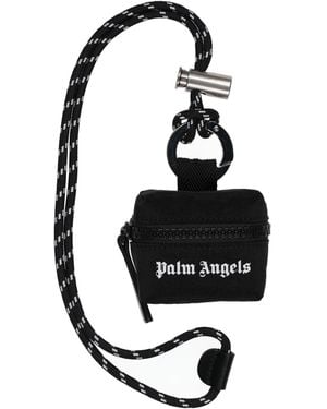 Palm Angels Covers & Cases Polyester, Calfskin - Black