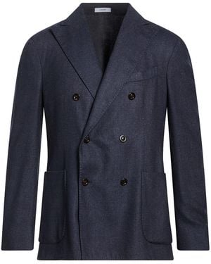 Boglioli Blazer Wool, Polyester - Blue