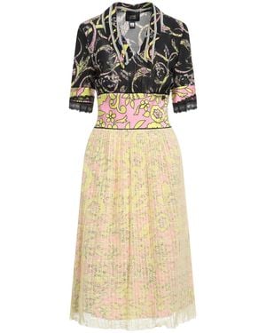 Roberto Cavalli Midi Dress - Yellow