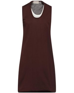 Drumohr Mini Dress - Brown