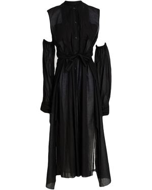 Masnada Vestito Midi - Nero