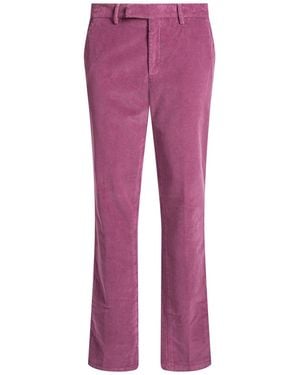 Lardini Pants Cotton, Modal, Elastane - Purple