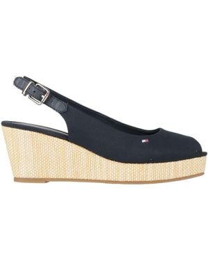 Tommy Hilfiger Midnight Sandals Textile Fibers - Blue