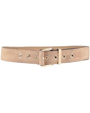 MICHAEL Michael Kors Belt Leather - Natural
