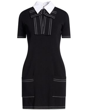 Elisabetta Franchi Minivestido - Negro