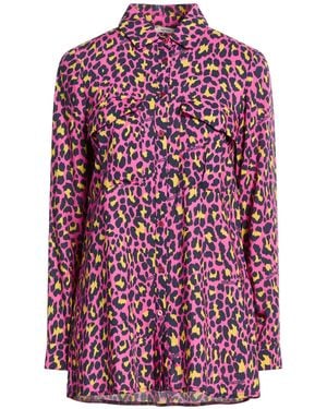 Fracomina Fuchsia Shirt Viscose - Purple