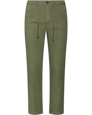 Roy Rogers Riviera Pants Linen - Green