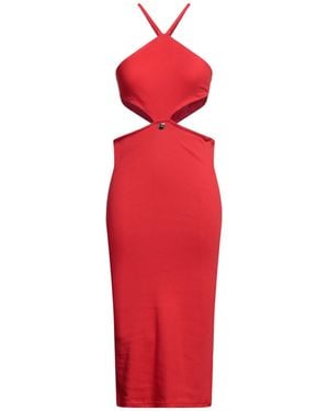 Mangano Midi-Kleid - Rot