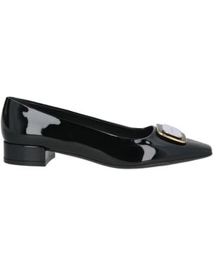 Ferragamo Ballet Flats - Black