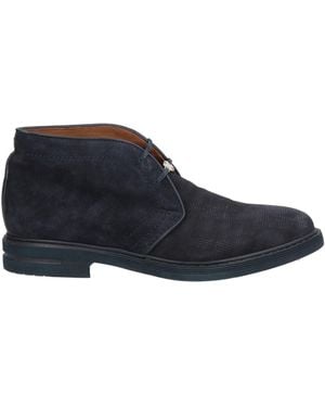 Brimarts Ankle Boots Leather - Blue