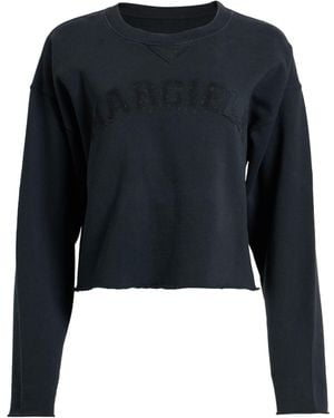 Maison Margiela Charcoal Sweatshirt Cotton - Blue