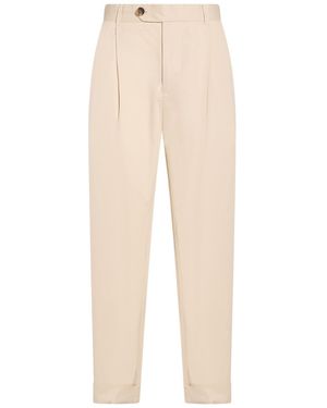 SELECTED Trousers - Natural