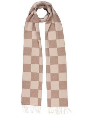 Amiri Scarf Cashmere, Cotton, Wool - Natural